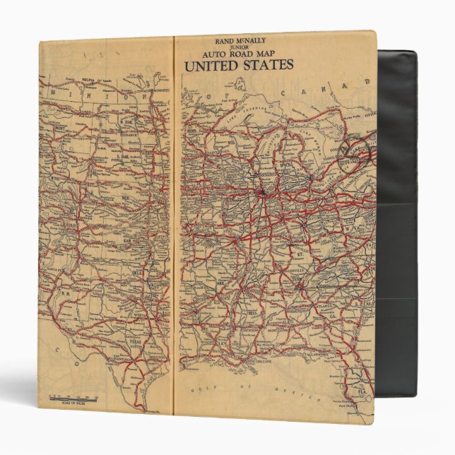 Classeur États-Unis 8 (Devant/Intérieur)