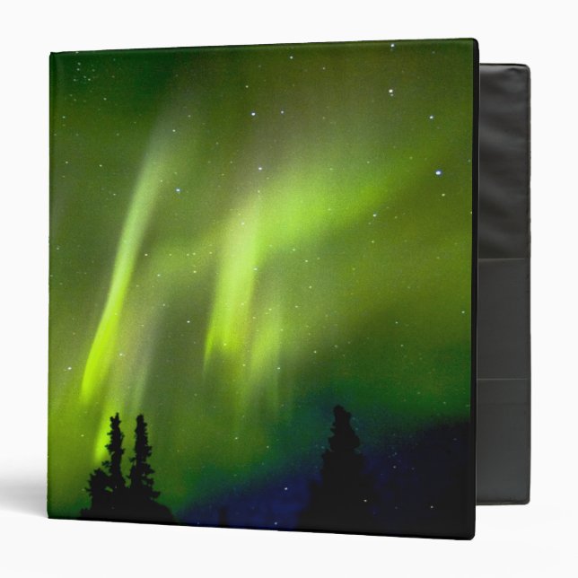 Classeur États-Unis, Alaska, Chena Hot Springs.Aurora 3 (Devant/Intérieur)