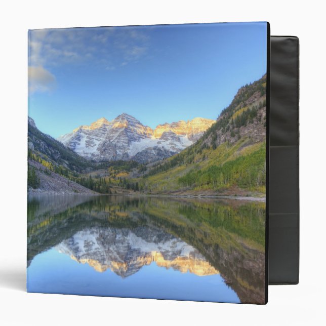 Classeur États-Unis, Colorado, Maroon Bells-Snowmass (Devant/Intérieur)
