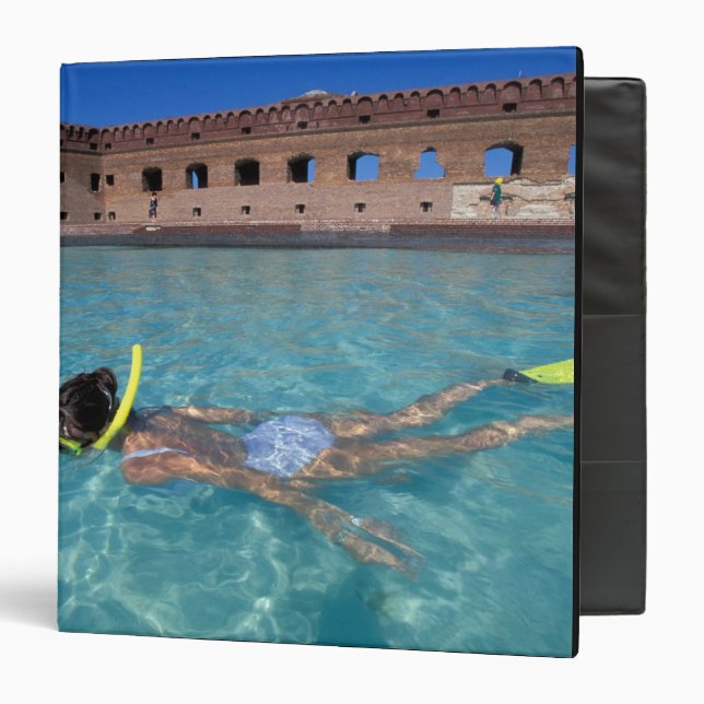 Classeur États-Unis, Floride Keys, Fort Jefferson, 1846, (Devant/Intérieur)