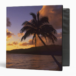 Classeur États-Unis, Hawaï, Kauai, Lever de soleil coloré d