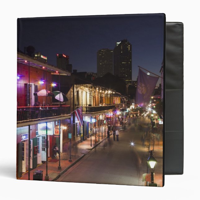 Classeur États-Unis, Louisiane, Nouvelle-Orléans. Quartier  (Devant/Intérieur)