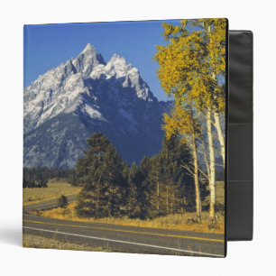 Classeur États-Unis, Wyoming, Grand Teton NP. Teton Parkway