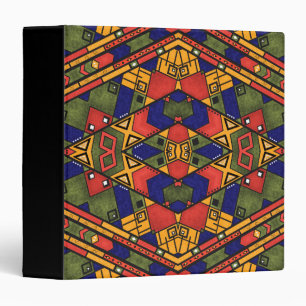 Classeur Ethno africain sans couture traditionnelle motif