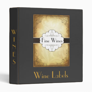 Classeur Étiquette du vin