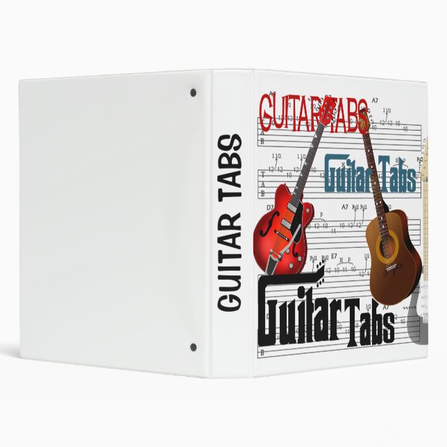Classeur Étiquettes de guitare (Arrière-plan)