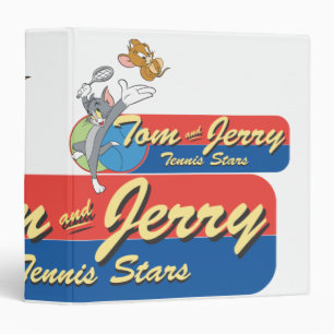 Classeur Étoiles de tennis Tom et Jerry 6