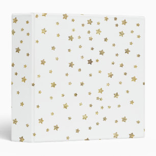 Classeur Étoiles Glam Or