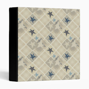 Classeur Etoiles, patchwork