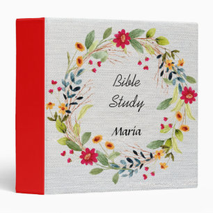 Classeur Étude biblique personnalisée