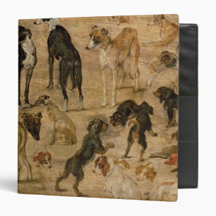 Classeur Étude des chiens, 1616