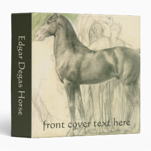 Classeur Étude d'un cheval par Edgar Degas, Art Vintage
