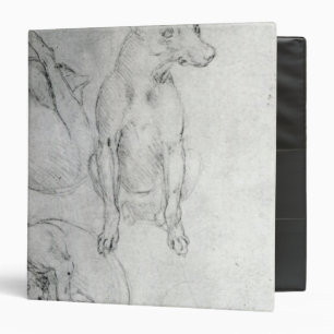 Classeur Étude d'un chien et d'un chat, c.1480