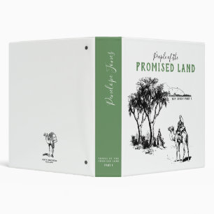 Classeur Étude promise de bible de terre
