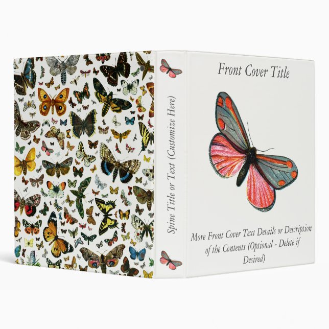 Classeur Euchelia jacobaeae - Le papillon Cinnabar (Arrière-plan)