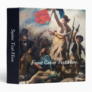 Classeur Eugene Delacroix - La Liberté guidant le peuple