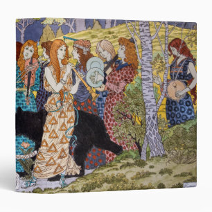 Classeur Eugene Grasset - Panneau décoratif Harmony
