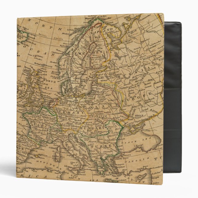 Classeur Europe 22 (Devant/Intérieur)