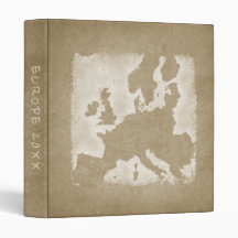 Europe vintage Carte Vacances Album photo Année