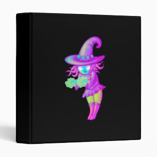 Classeur Evil mignon sorcière couler épell