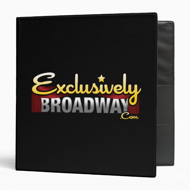 Classeur ExclusivelyBroadway.com (Devant/Intérieur)