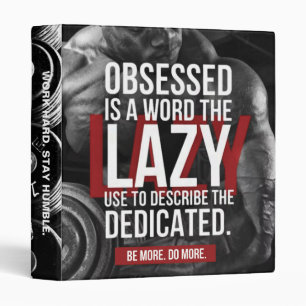Classeur Exercice "Body building" Gym Motivational