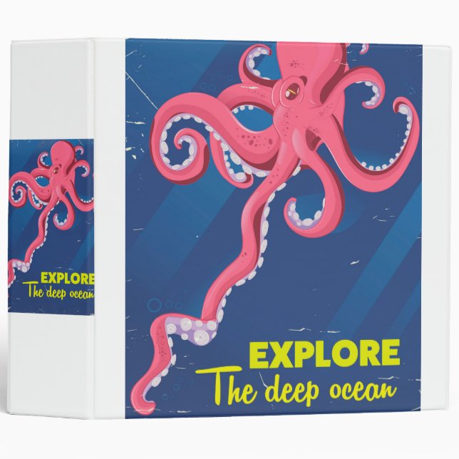 Classeur Explorer l'océan profond (Devant/Côté)