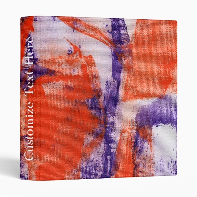 Classeur Expression abstraite #12 par Michael Moffa (Devant/Côté)