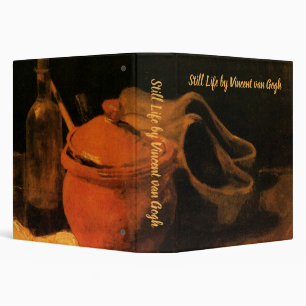 Classeur Faïence, Bouteille et Sabots par Vincent van Gogh