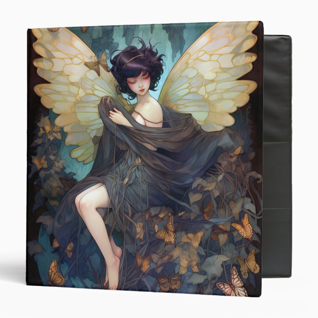 Classeur Fairy Girl'Imaginaire Art (Devant/Intérieur)