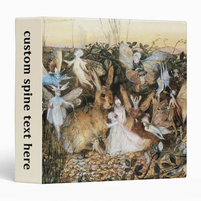 Classeur Fairy Twilight de John Anster Fitzgerald (Devant/Côté)