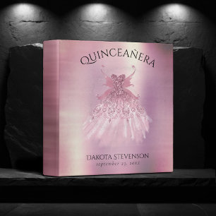 Classeur Fairy Wing Mauve Gown   Luxueux Tône Rose Dusty