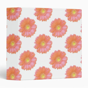 Classeur Faisée de gerbera orange