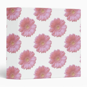 Classeur Faisée de gerbera rose pâle