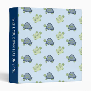 Classeur fait sur commande d'Avery de tortues de