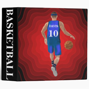 Classeur fait sur commande de joueur de basket