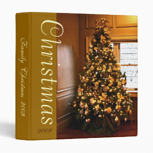 Classeur fait sur commande de photo de Noël