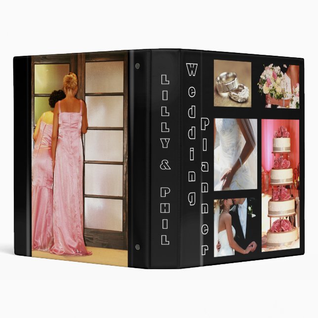 Classeur fait sur commande de photo de wedding (Arrière-plan)