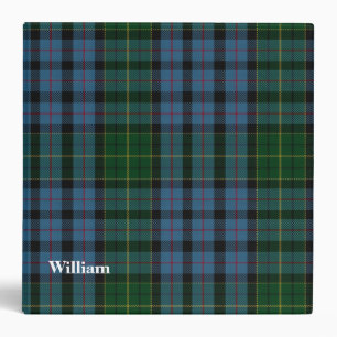 Classeur fait sur commande de plaid de tartan de