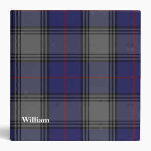 Classeur fait sur commande de plaid de tartan de