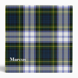 Classeur fait sur commande de plaid de tartan de