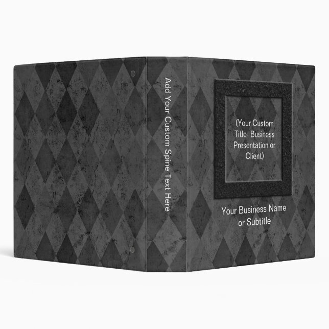 Classeur fait sur commande de présentation (Arrière-plan)