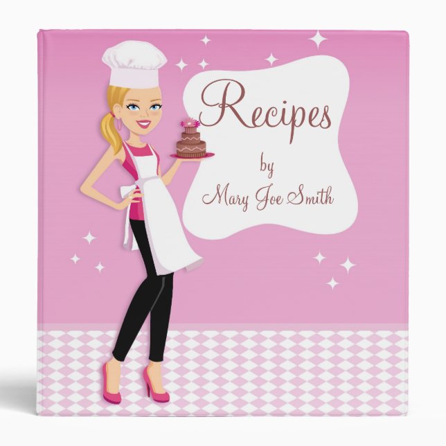 Classeur fait sur commande de recette d'art de (Devant)