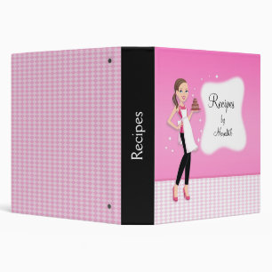 Classeur fait sur commande de recette d'art de