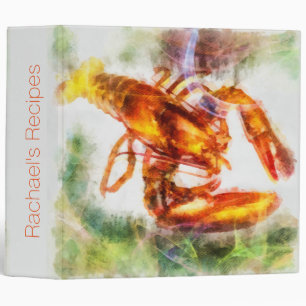 Classeur fait sur commande de recette de cuisine