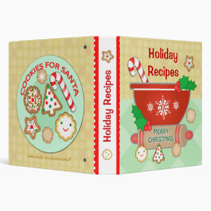 Classeur fait sur commande de recette de vacances