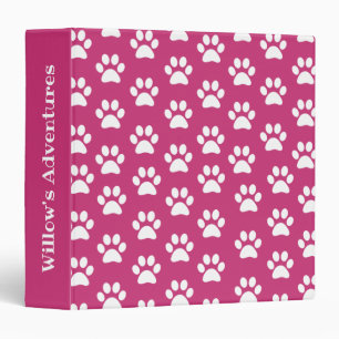 Classeur fait sur commande personnalisé d'animal