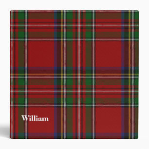 Classeur fait sur commande royal de plaid de
