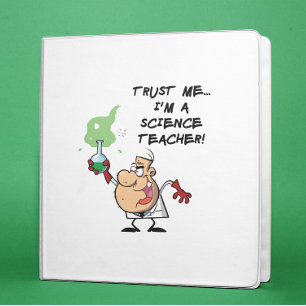 Classeur Faites-moi confiance... Je suis professeur de scie