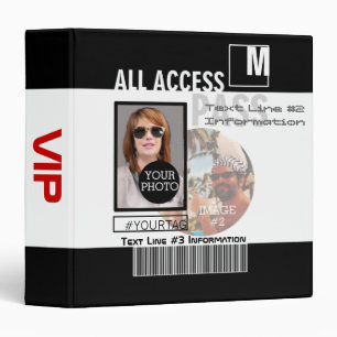 Classeur Faites votre propre VIP Pass 8 façons de personnal